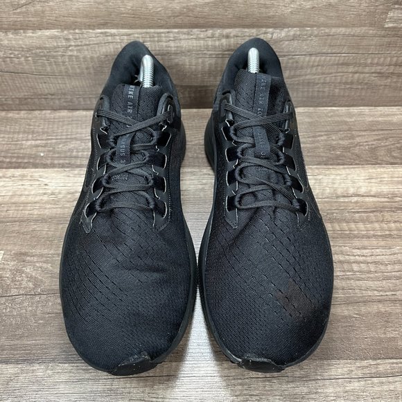 Nike Zoom Pegasus 38 Black Mens US Size 10.5 EUR 44.5 CW7356-001 Running Shoes - Picture 2 of 9